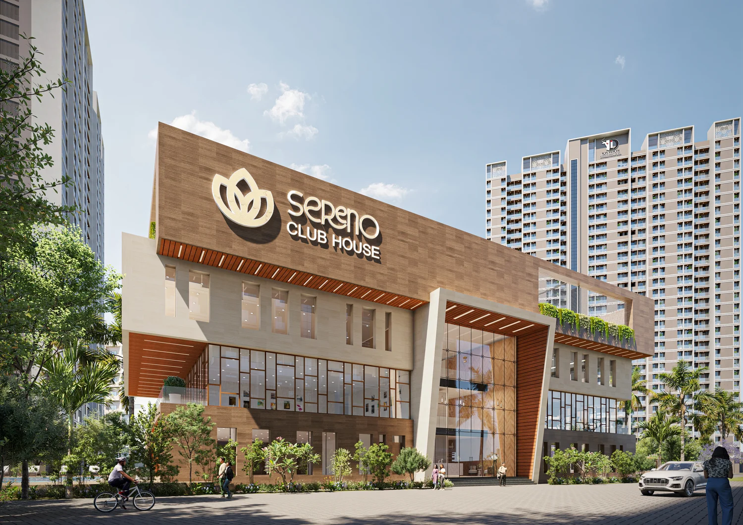 Davkhar Sereno Kalyan High-Rise Elevation