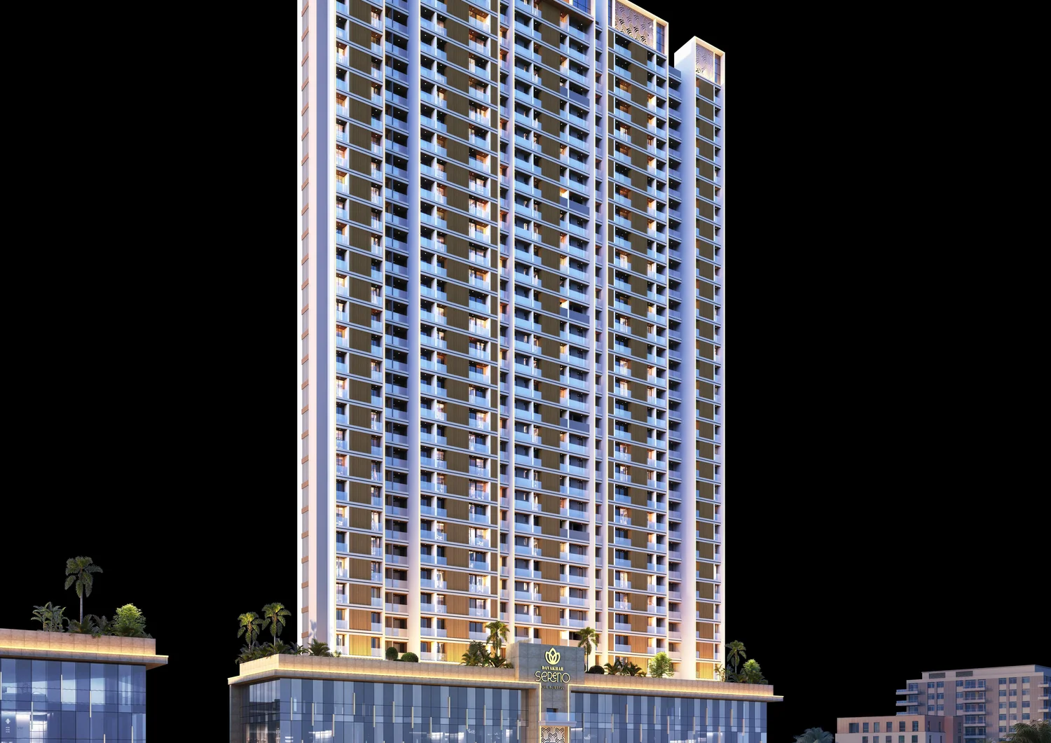 Davkhar Sereno Kalyan Podium Amenities
